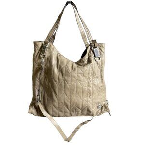 Vince Camuto Riley Tote – Dark Gray Quilted Chevron